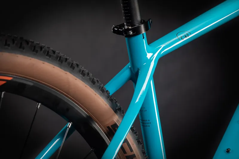 Cube Reaction C:62 Race Hardtail Mountain Bike 2021 Petrol/Orange-3