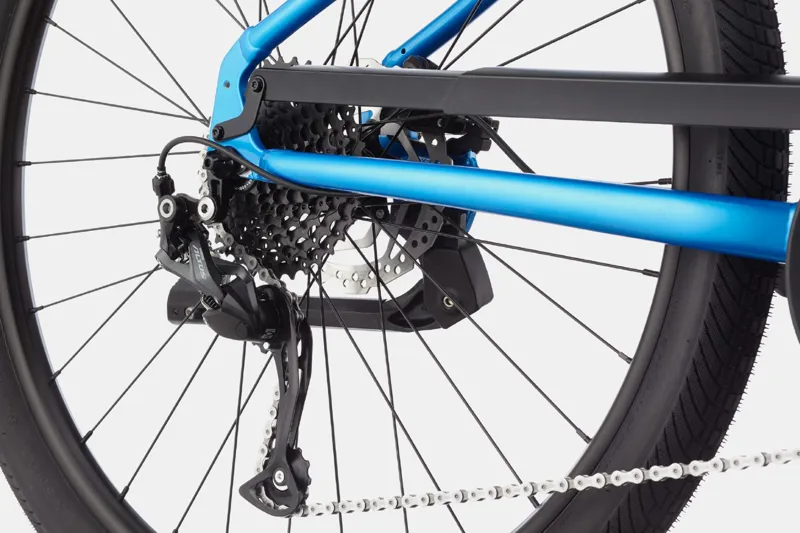 Cannondale Adventure Neo 4 Electric Urban Hybrid Bike 2021 Blue-3