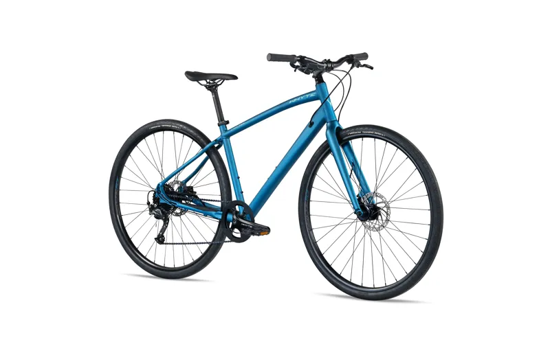 Whyte Carnaby V3 Hybrid Bike 2022 Matt Diesel/Light Blue/Mint-1