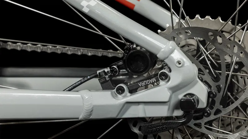 Cube Reaction Hybrid Rookie SLX 400 Junior Electric Bike 2023 Teamline Grey-6