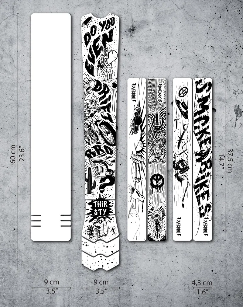 DYEDbro Fluor Black Frame Protection Kit