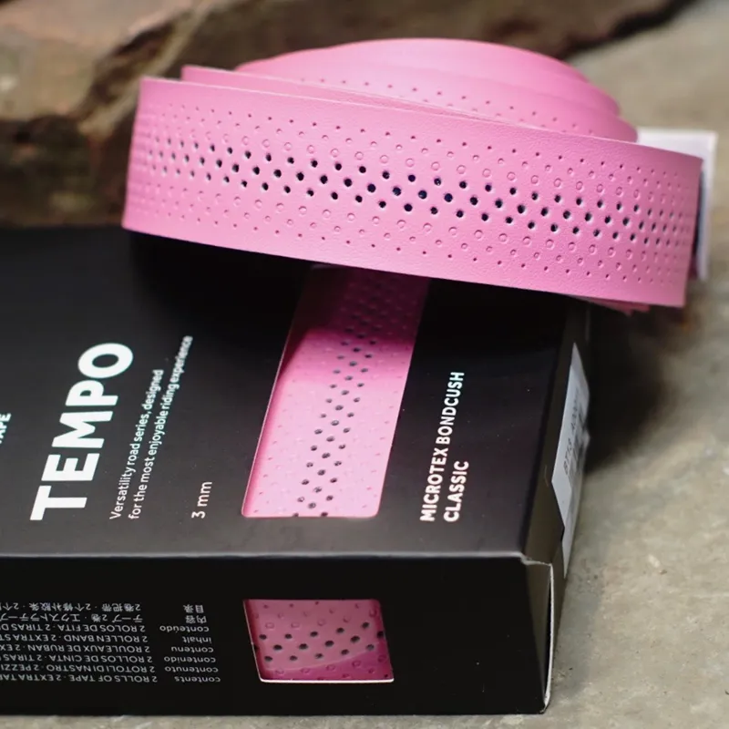 Fizik Tempo Microtex Bondcush Classic Bar Tape Pale Pink-2
