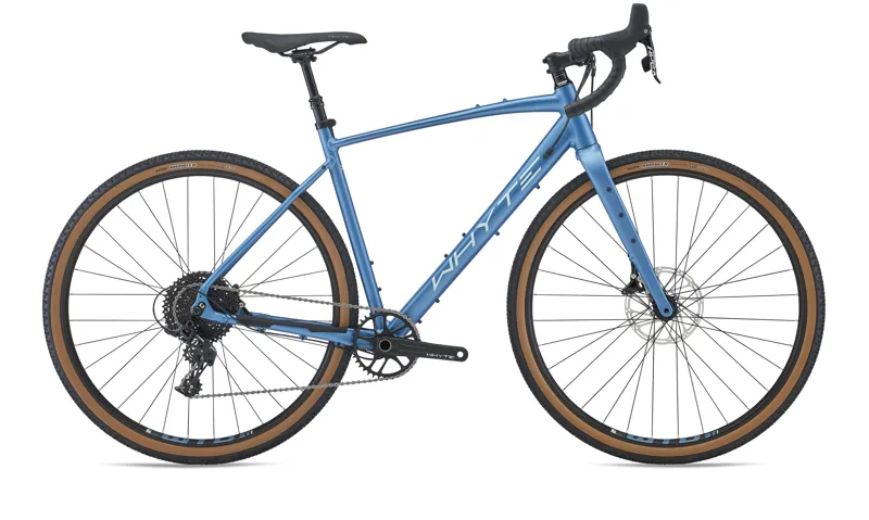 Whyte Friston V5 Gravel Adventure Bike 2023 Matt Diesel/Light Blue