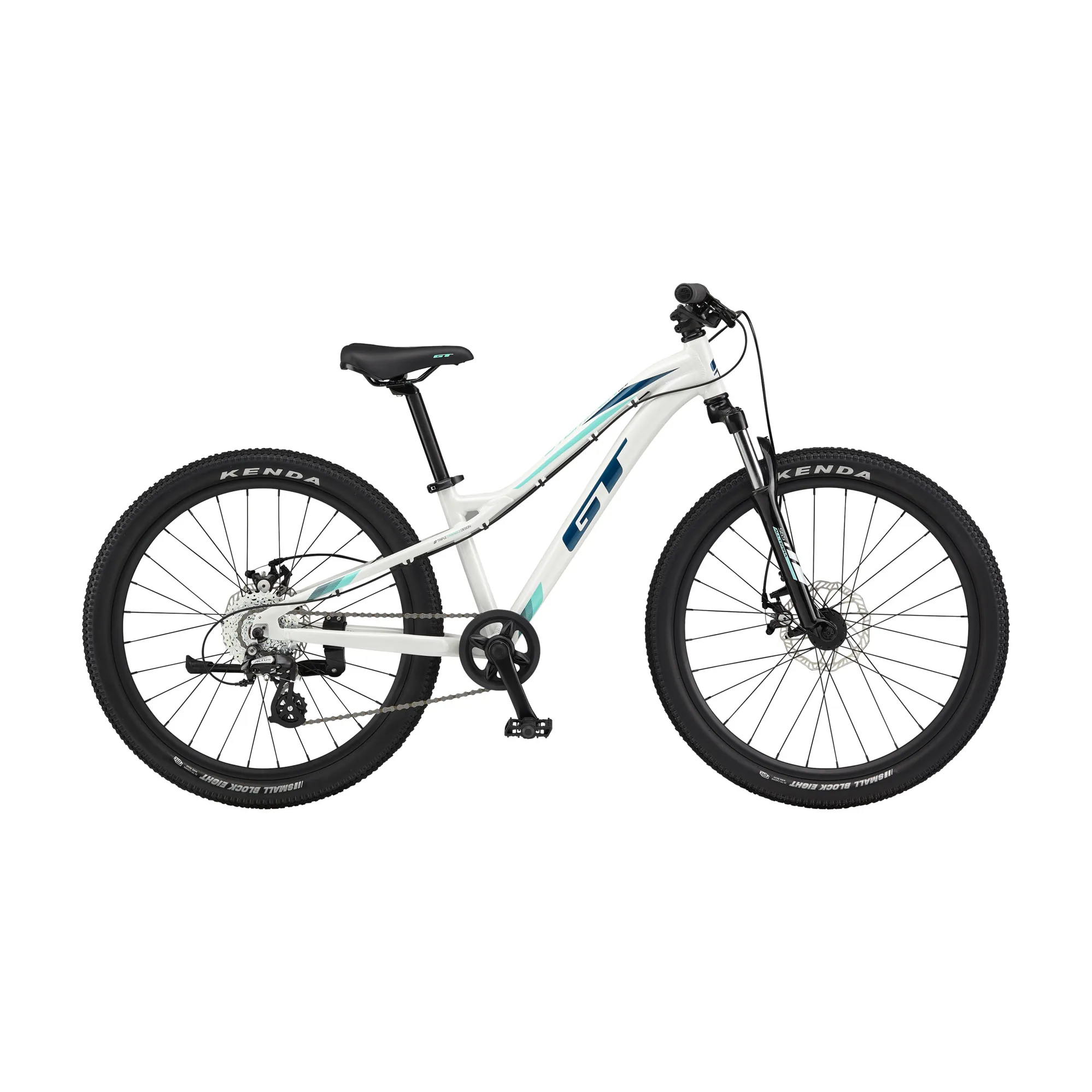 GT Stomper Ace 24inch Kids Mountain Bike 2022 White