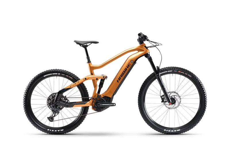 Haibike Allmtn Cf 6  Full Suspension Electric MTB Orange
