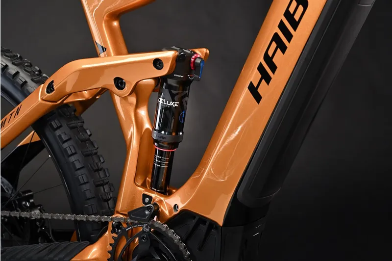 Haibike Allmtn Cf 6  Full Suspension Electric MTB Orange-4