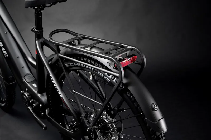 Haibike Trekking 6 Mid i630 Electric Hybrid Bike 2022 Black Ink-1