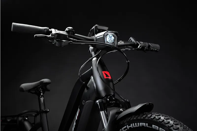 Haibike Trekking 6 Mid i630 Electric Hybrid Bike 2022 Black Ink-4