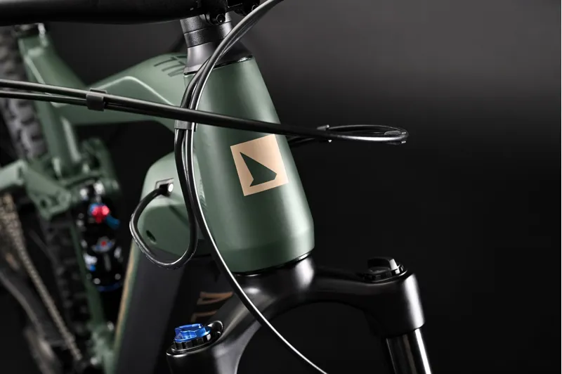 Haibike AllTrail 4 27.5 i630 Electric Mountain Bike Matt Green/Black/Caramel-3