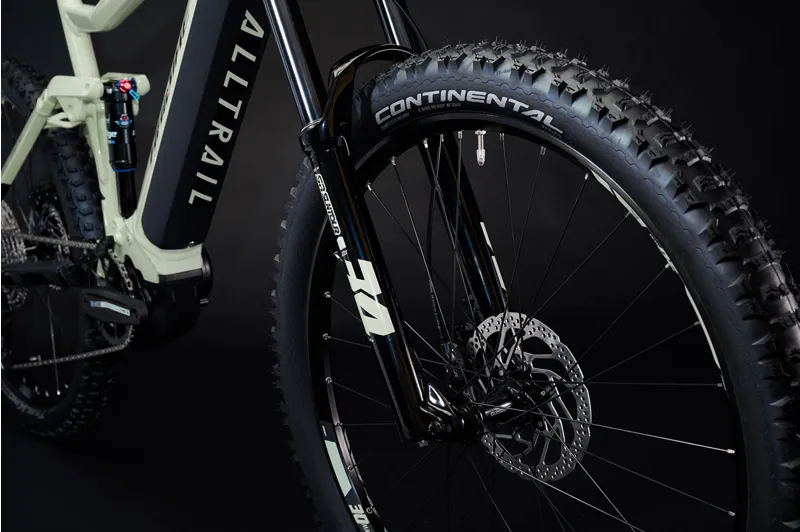 Haibike Alltrail 4 27.5 i630 Electric Mountain Bike HoneyDew-2