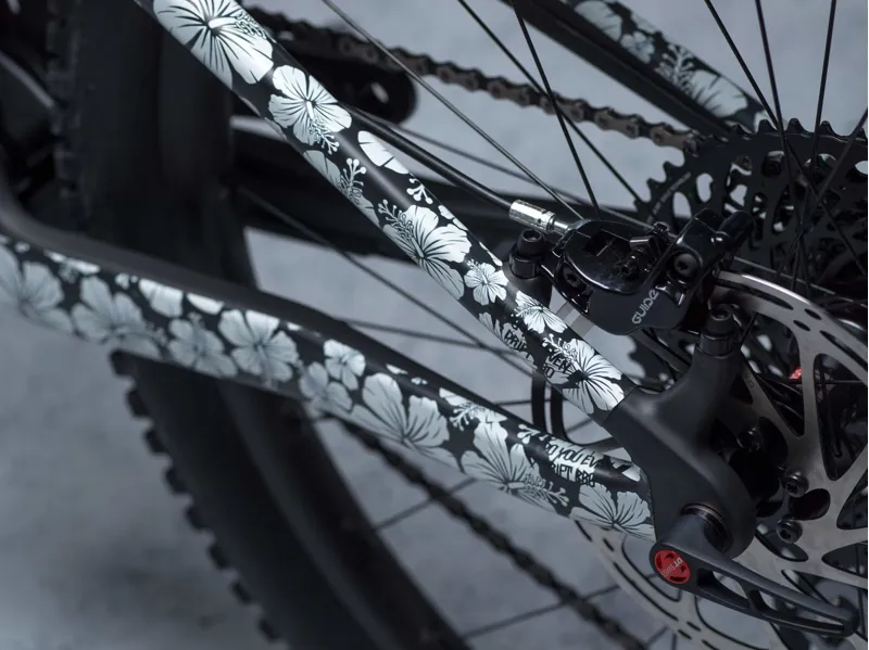 DYEDbro Hawaiian Flowers White Frame Protection Kit-1