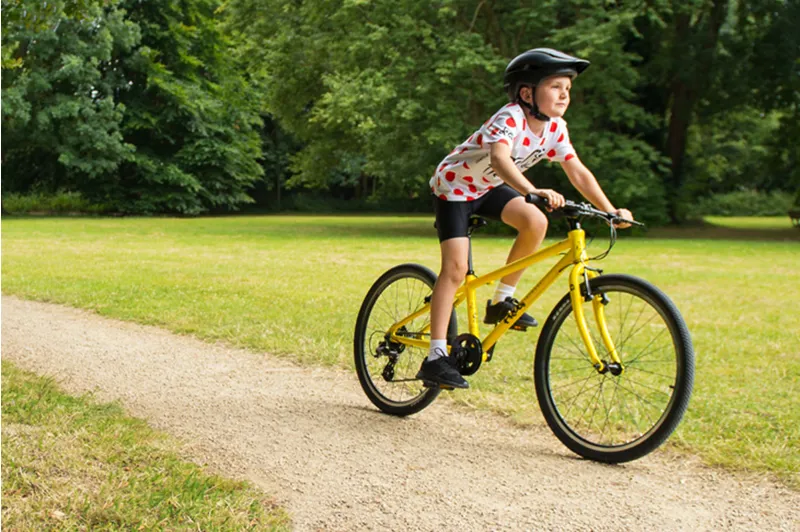 Frog 55 TDF Edition Yellow 20in Wheel Kids Bike-1