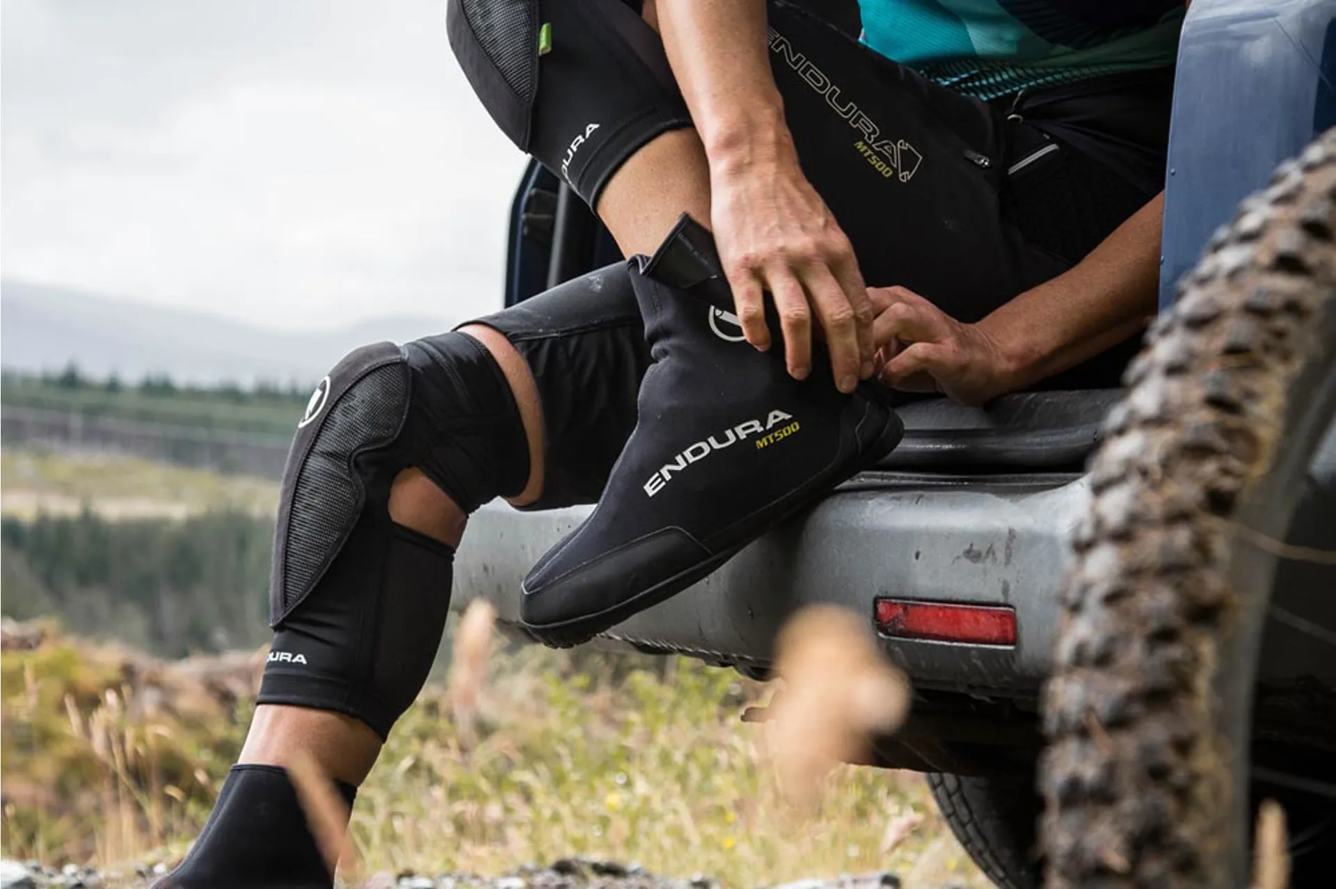 Cycling Overshoes Mt500 Plus Endura Men's Mt500 Overshoe