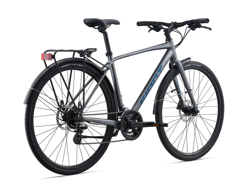 Giant Escape 2 City Disc Hybrid Bike 2021 Charcoal Grey-2
