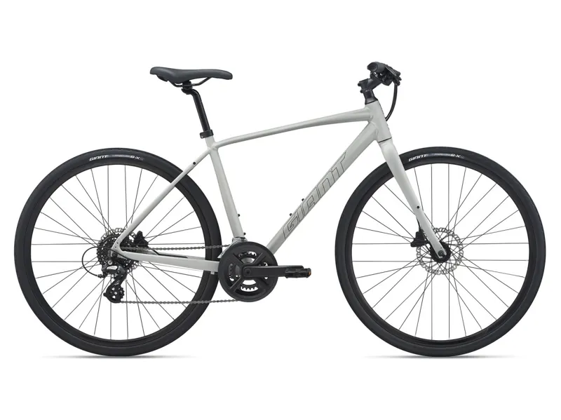 Giant Escape 2 Disc Hybrid Bike 2021 Concrete Grey