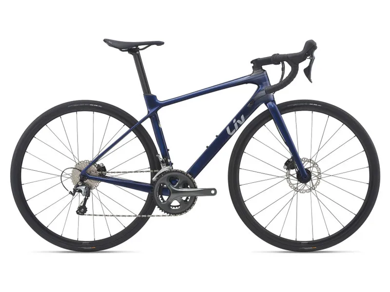 Liv Langma Advanced 3 Disc Womens Road Bike 2021 Eclipse Blue