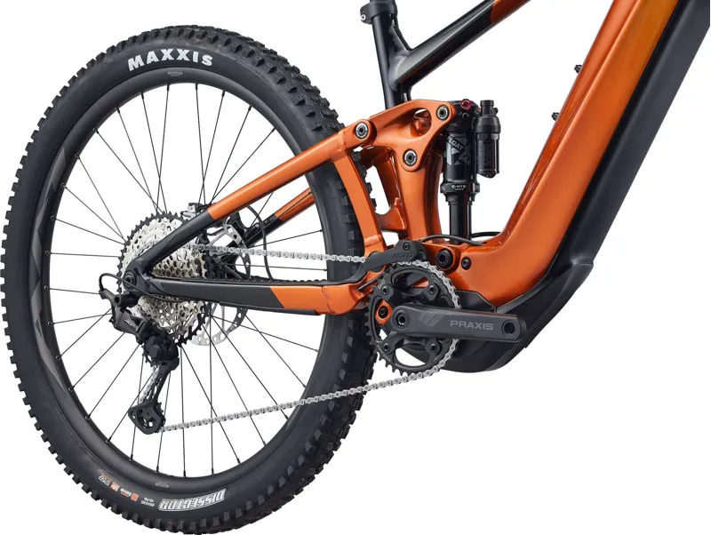 Giant Trance X E+ 1 Pro 29er Electric Mountain Bike 2022 Amber Glow-4