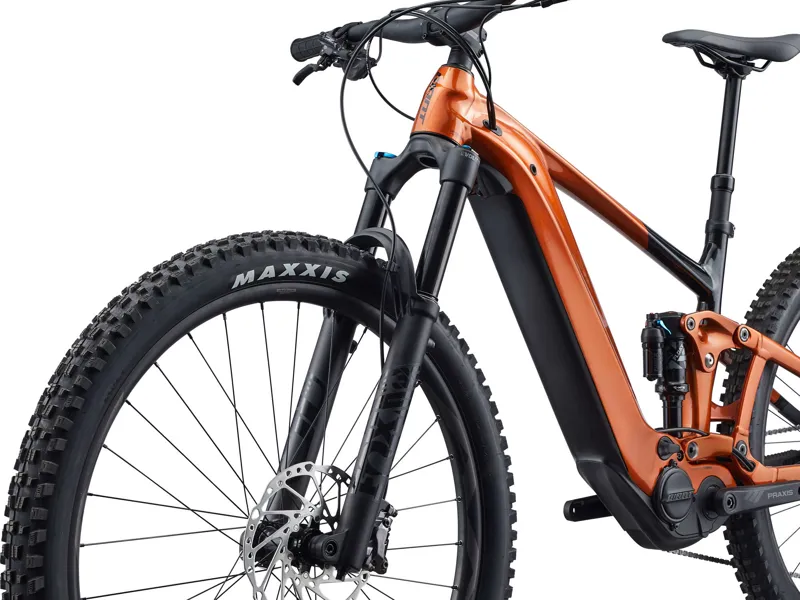 Giant Trance X E+ 1 Pro 29er Electric Mountain Bike 2022 Amber Glow-5