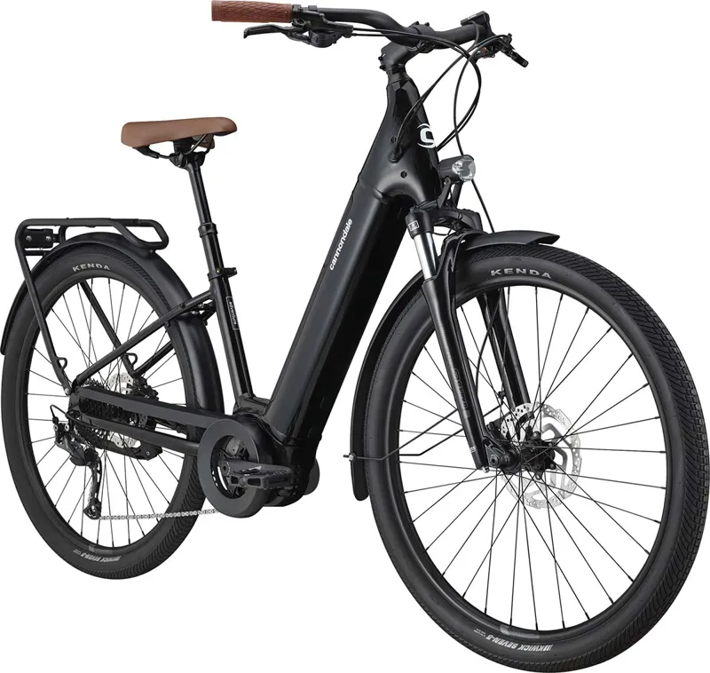 Cannondale Adventure Neo 3 EQ Electric Hybrid Bike Black-1