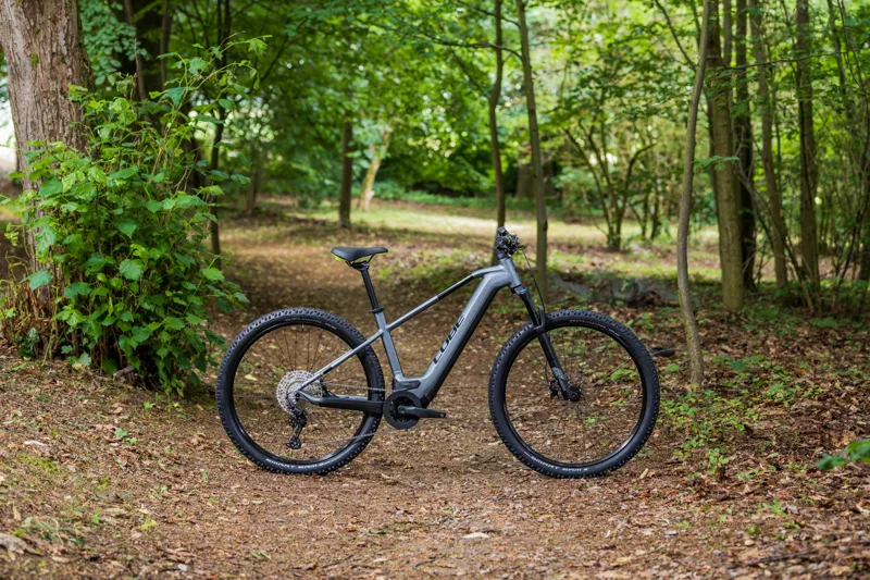 Cube Reaction Hybrid Pro 750 Electric Mountain Bike 2023 Grey/Green-5