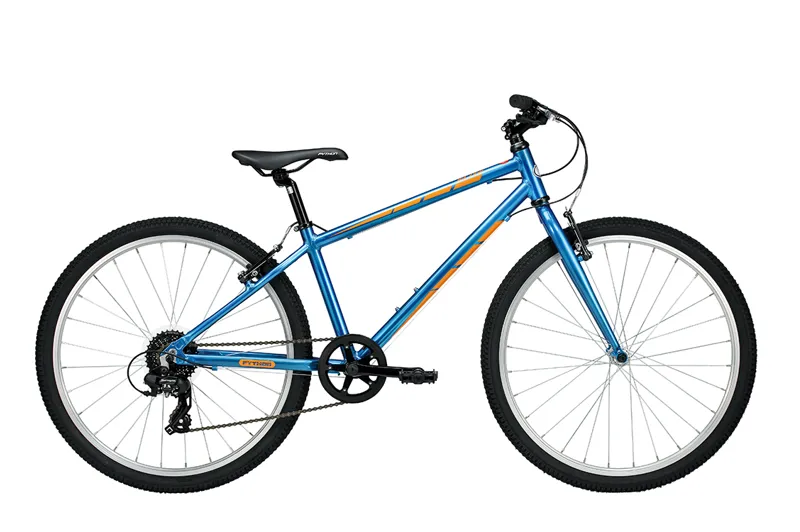 Python Elite 26 Inch Wheel Kids Hybrid Bike Blue
