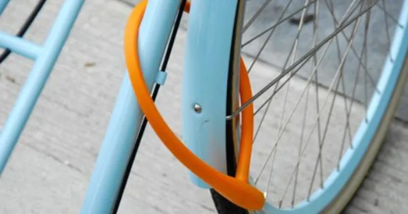 Knog Party Frank Cable Lock - 620mm Orange-1