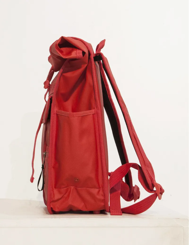 Good Ordering Monochrome Rolltop Backpack Mini Red-2