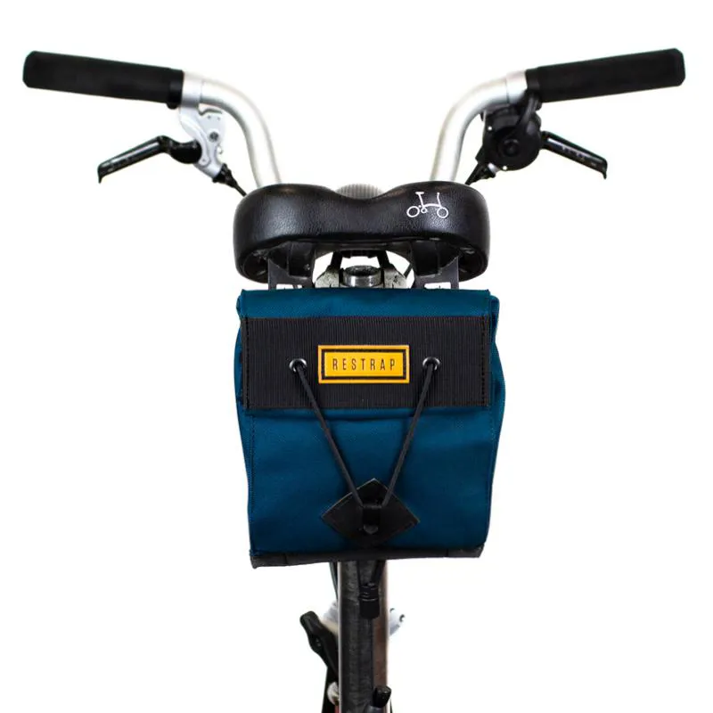 Restrap City Brompton Saddle Bag Navy Blue-1