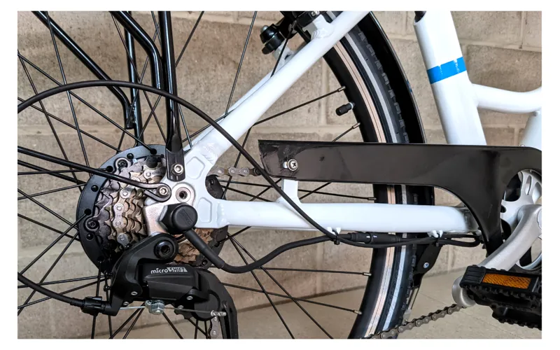 Forme Rowsley ELS Step-Thru Electric Hybrid Bike White-2