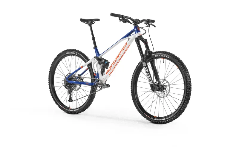 Mondraker Superfoxy 29 Enduro Mountain Bike 2021 White/Blue/Orange -2