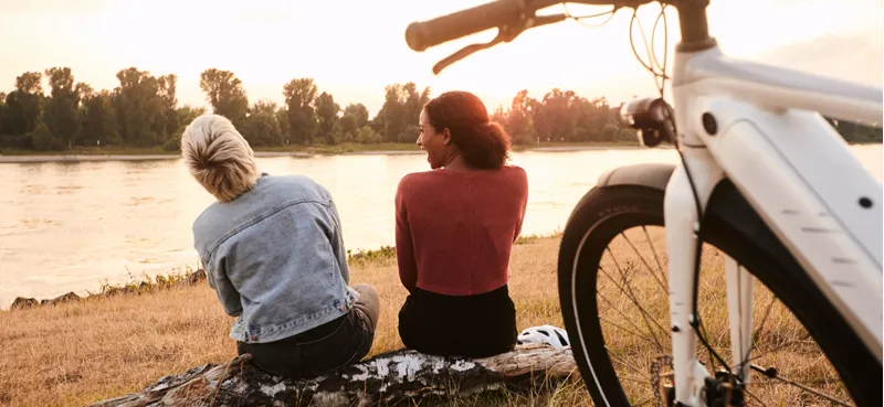 Liv Thrive E+ EX Pro Electric Hybrid Womens Bike Rainbow White-4