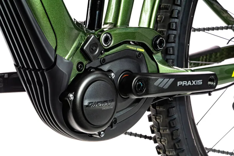 Giant Trance E+ 1 Pro Electric FS Mountain Bike 2020 Army Green-3