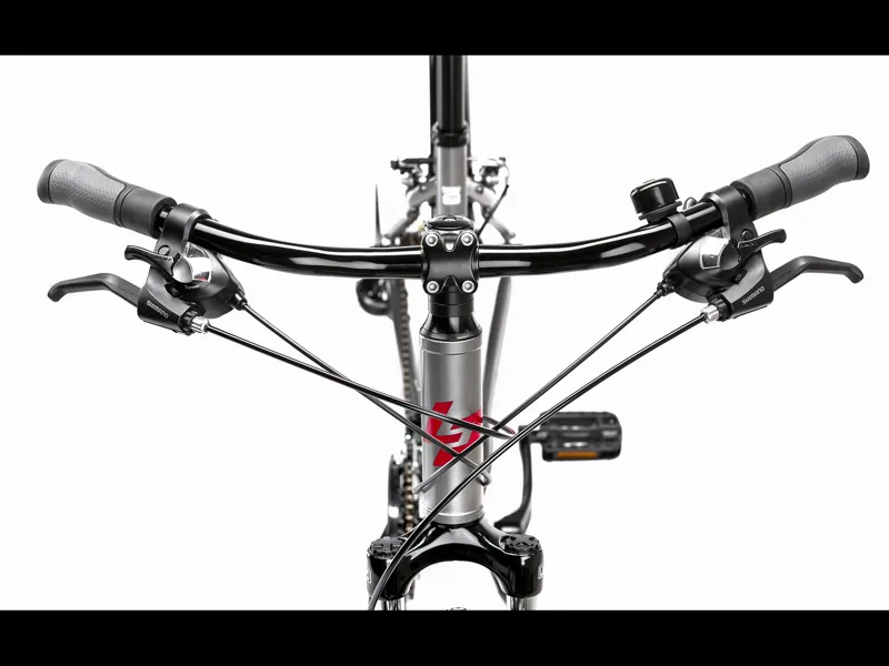 Lapierre Trekking 100 Womens Step-Thru Hybrid Bike Grey/Red 2020-1
