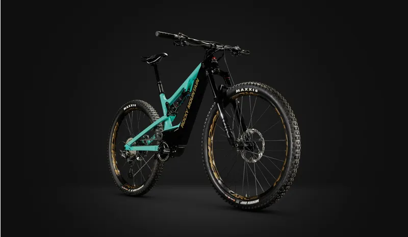 Rocky Mountain Instinct C90 Powerplay e-MTB 2021 Turquoise Green/Black-1