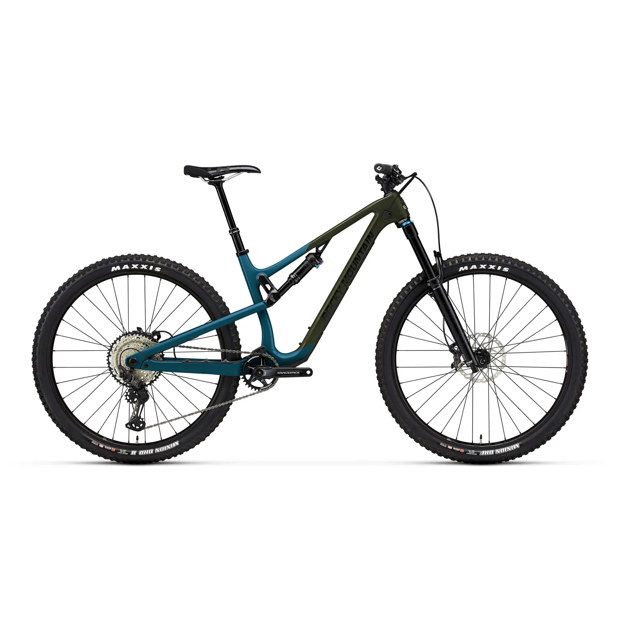 Rocky Mountain Instinct C50 Mountain Bike Blue/Green