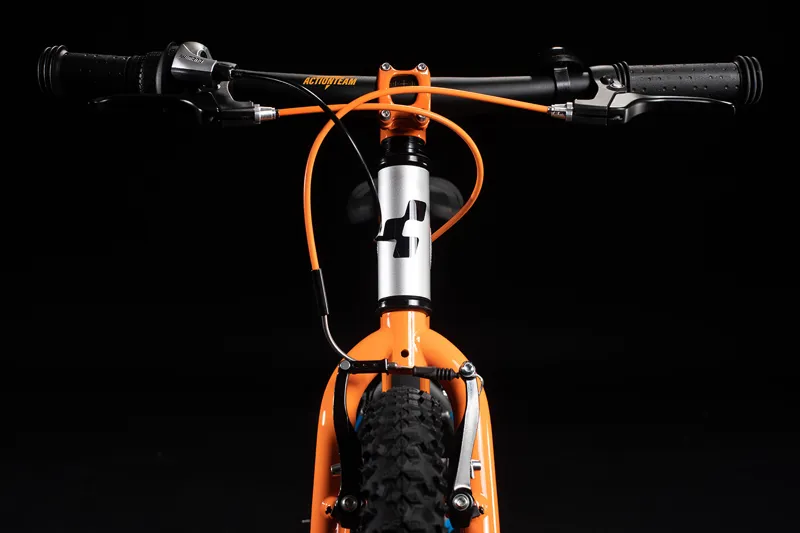 Cube Acid 200 Kids Bike 20inch 2021 Action Team Silver/Orange-3