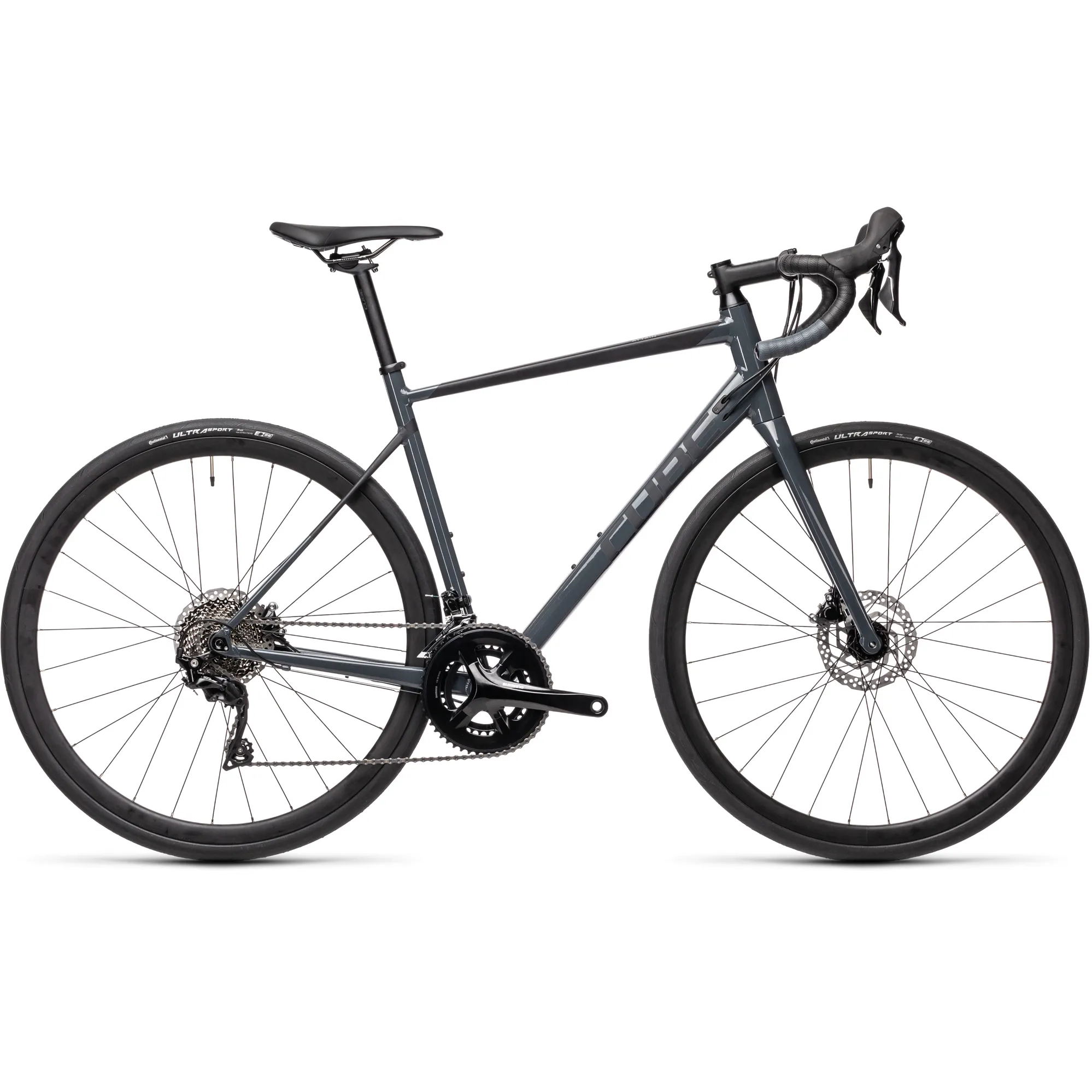 Cube Attain SL Endurance Road Bike 2021 Grey/Black Size 58cm