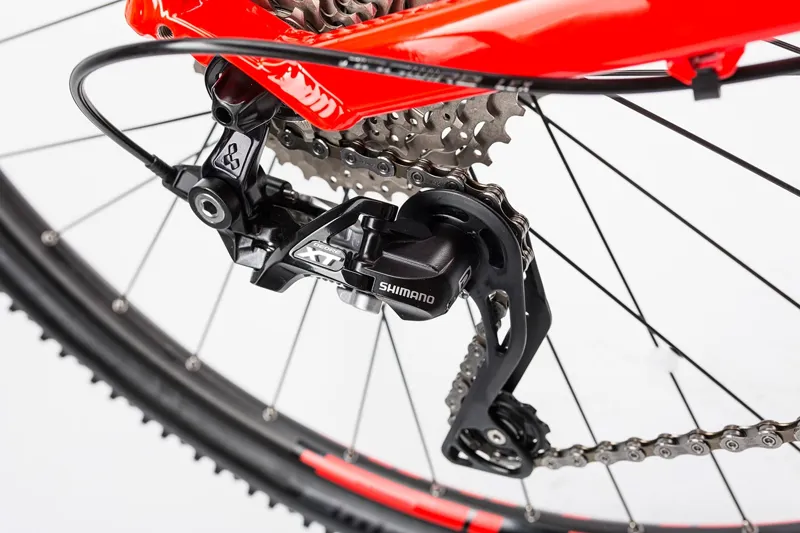 Cube Attention 27.5 Hardtail Mountain Bike 2017 Red/Orange-4