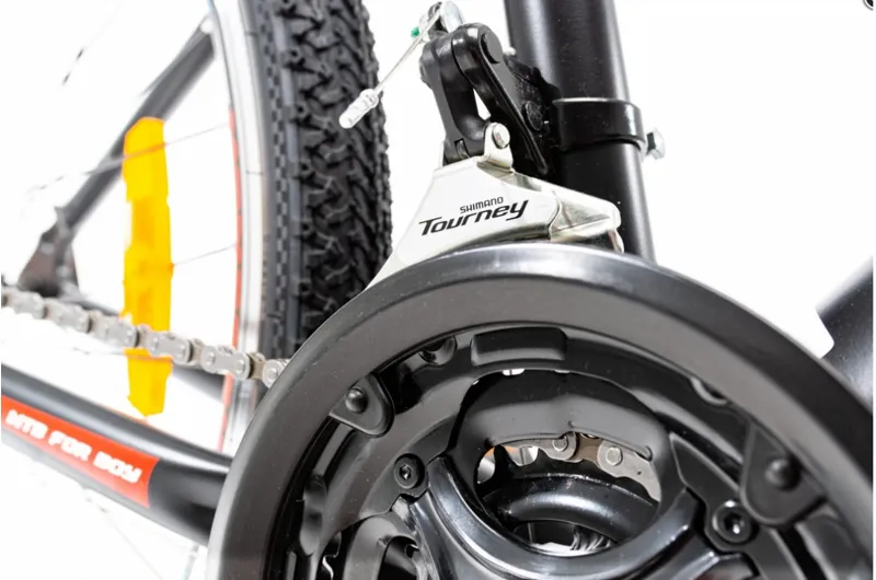 Monteria JR 26in Wheel Mountain Bike Black Blue Red 17in-3