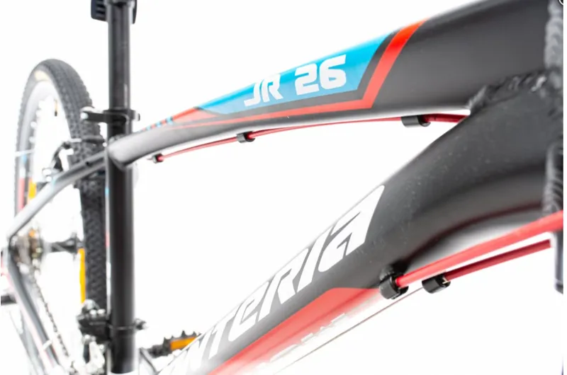 Monteria JR 26in Wheel Mountain Bike Black Blue Red 17in-4