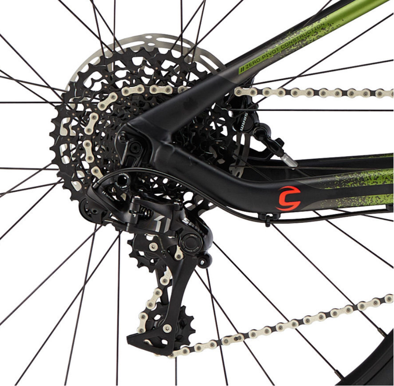 Cannondale Bad Habit Carbon 2 27.5+ Full Suspension 2017 Green-3