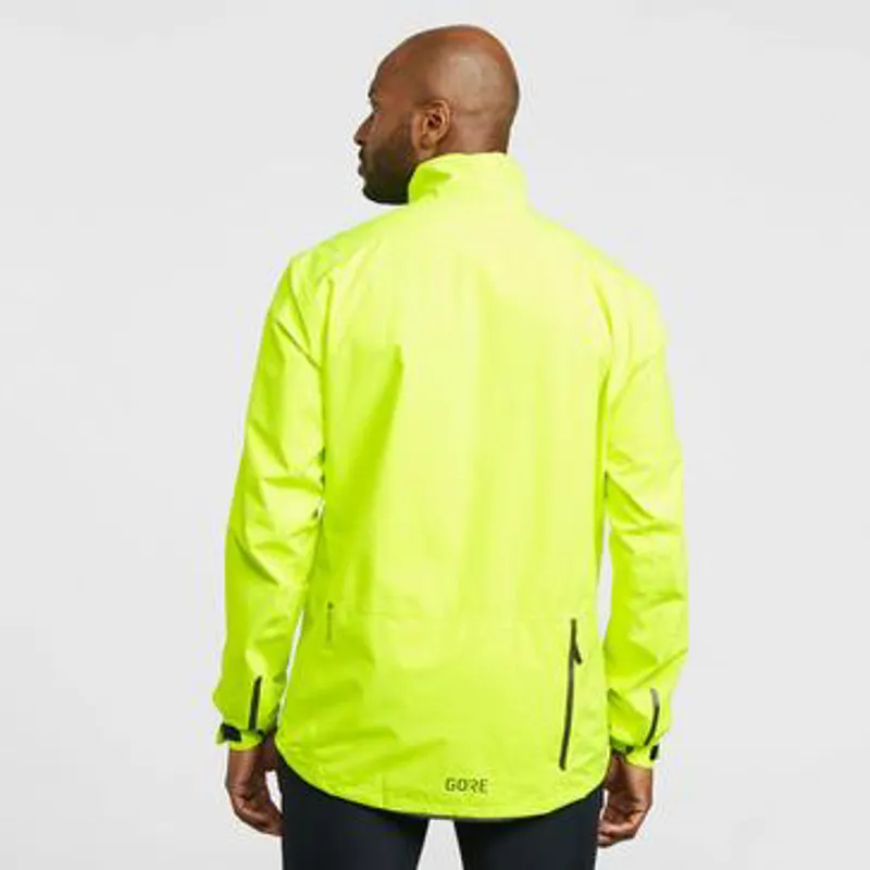 Gore C3 Gore-Tex Active Waterproof Cycling Jacket Neon Yellow-2