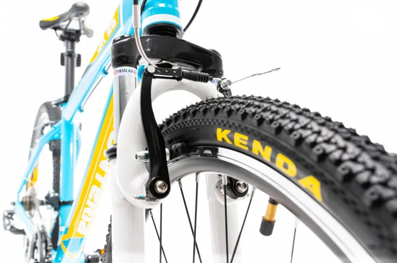 Monteria JR 26in Wheel Hardail Mountain Bike Blue/Yellow/Black -1