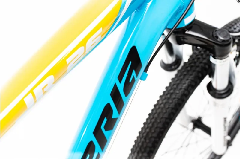 Monteria JR 26in Wheel Hardail Mountain Bike Blue/Yellow/Black -4