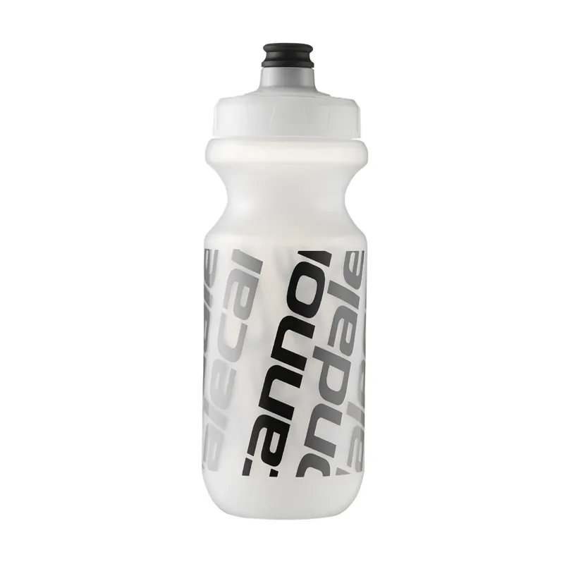Cannondale Diagonal Logo Water Bottle Clear/Black