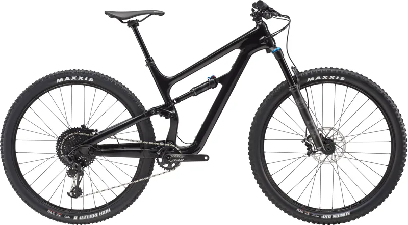 2019 Cannondale Habit Carbon 3 Full Suspension Mountain Bike in Black