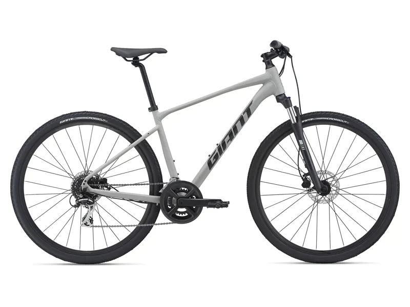 Giant Roam 3 Disc Hybrid Bike 2021 Concrete Grey