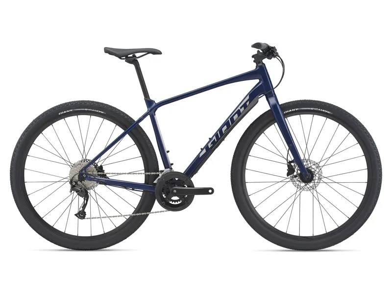 Giant ToughRoad SLR 2 Flat Bar Gravel Hybrid Bike 2021 Satin Eclipse