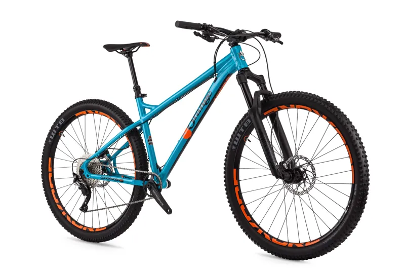 Orange Clockwork Evo 29 S Hardtail Mountain Bike 2019 Tropical Blue-1