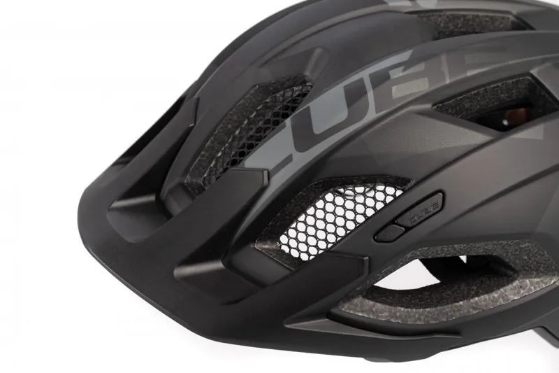 Cube Pathos Mountain Bike Cycling Helmet Black/Grey-1